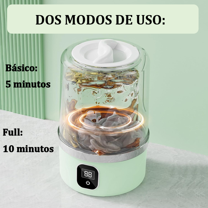 Mini lavadora portátil